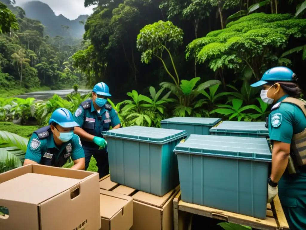 Agentes confiscan anfibios en peligro de extinción