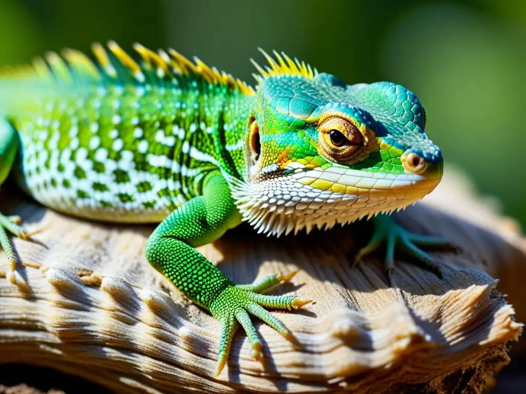 Cambio de piel en lagartos: asombrosa transformación de texturas y patrones al mudar su piel