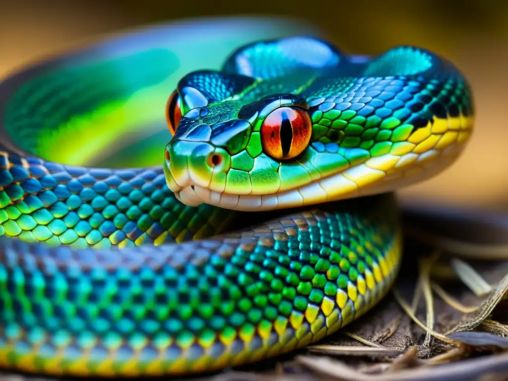 Detallada imagen de serpiente mudando su piel, mostrando el proceso de ecdisis y la importancia en reptiles