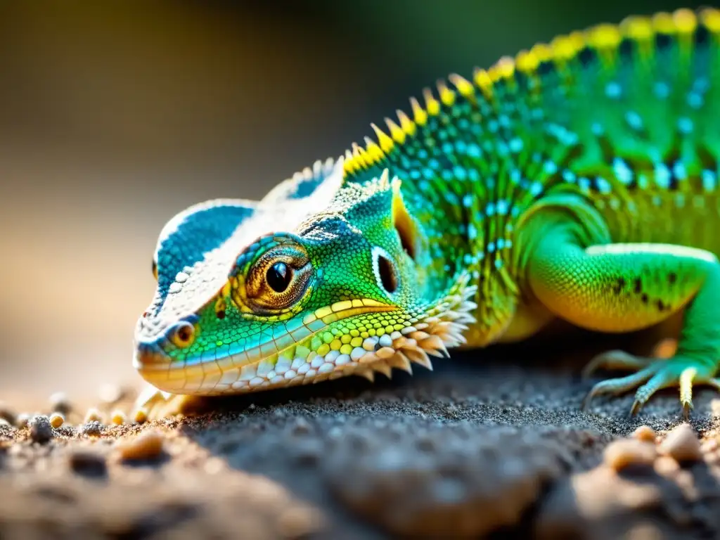 Detalle impresionante de autotomía en lagartos: la reacción del lagarto al desprender su cola, con gran claridad y detalle