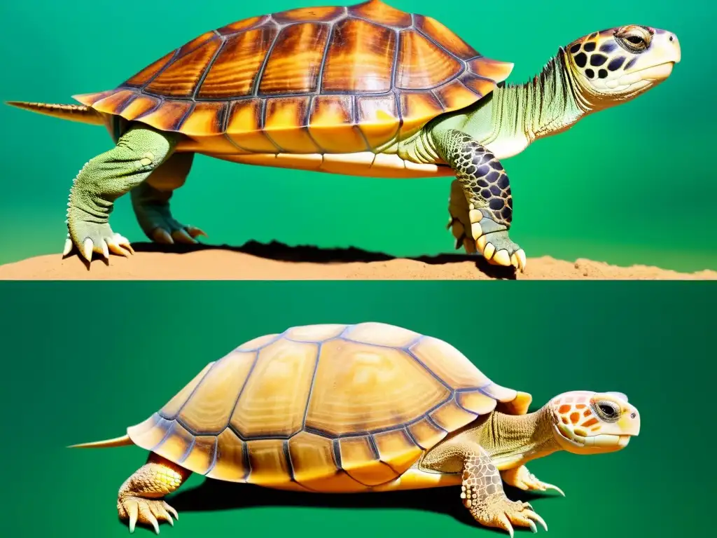 Diferencias en la anatomía de reptiles terrestres y acuáticos: comparación detallada de estructuras óseas y adaptaciones esqueléticas