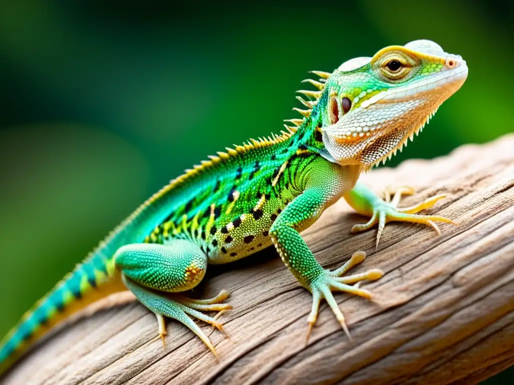 Fascinante imagen de autotomía en un lagarto, mostrando el mecanismo de defensa en detalle