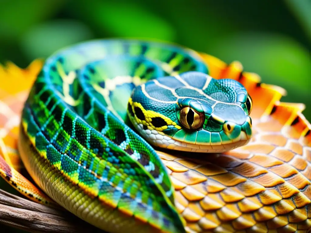 Un fascinante vistazo a la diversidad de reptiles en su hábitat natural, destacando la biodiversidad