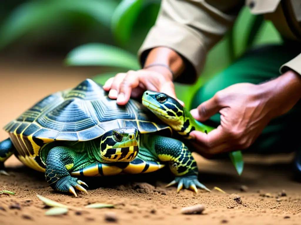 Un grupo de reptiles en peligro es confiscado de traficantes ilegales, resaltando la urgencia de reportar comercio ilegal reptiles