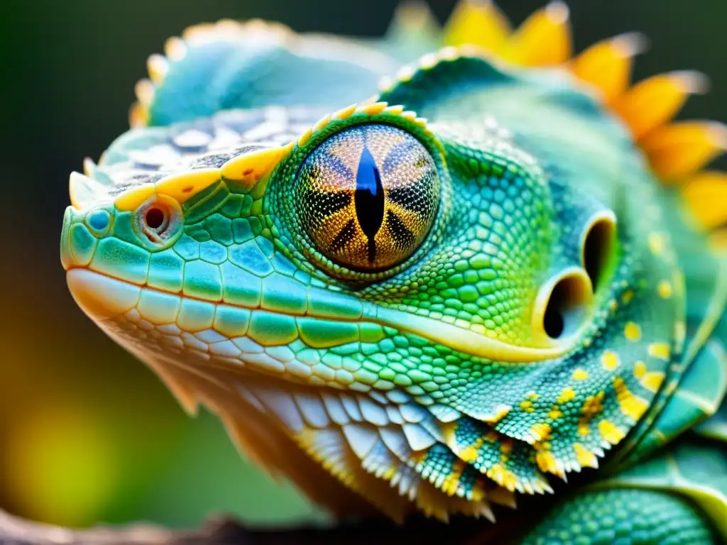 Imagen impactante de un reptil joven mudando su piel, revelando sus vibrantes escamas