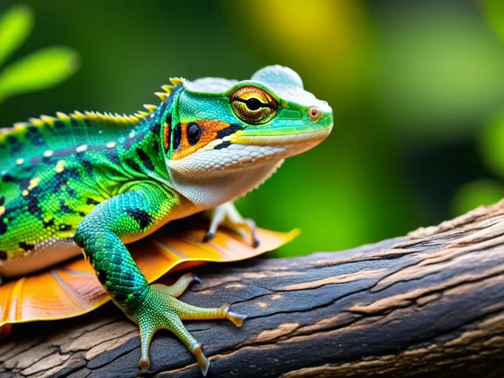 Imagen impactante de reptiles y anfibios en su hábitat natural, destacando su belleza y la importancia de la conservación de su ecosistema