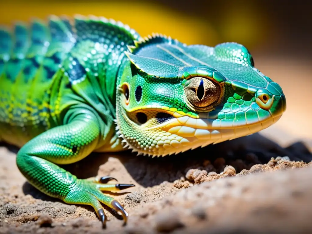 'Impresionante parto en reptiles vivíparos, resaltando su belleza natural y fuerza determinada, mientras las crías emergen al mundo