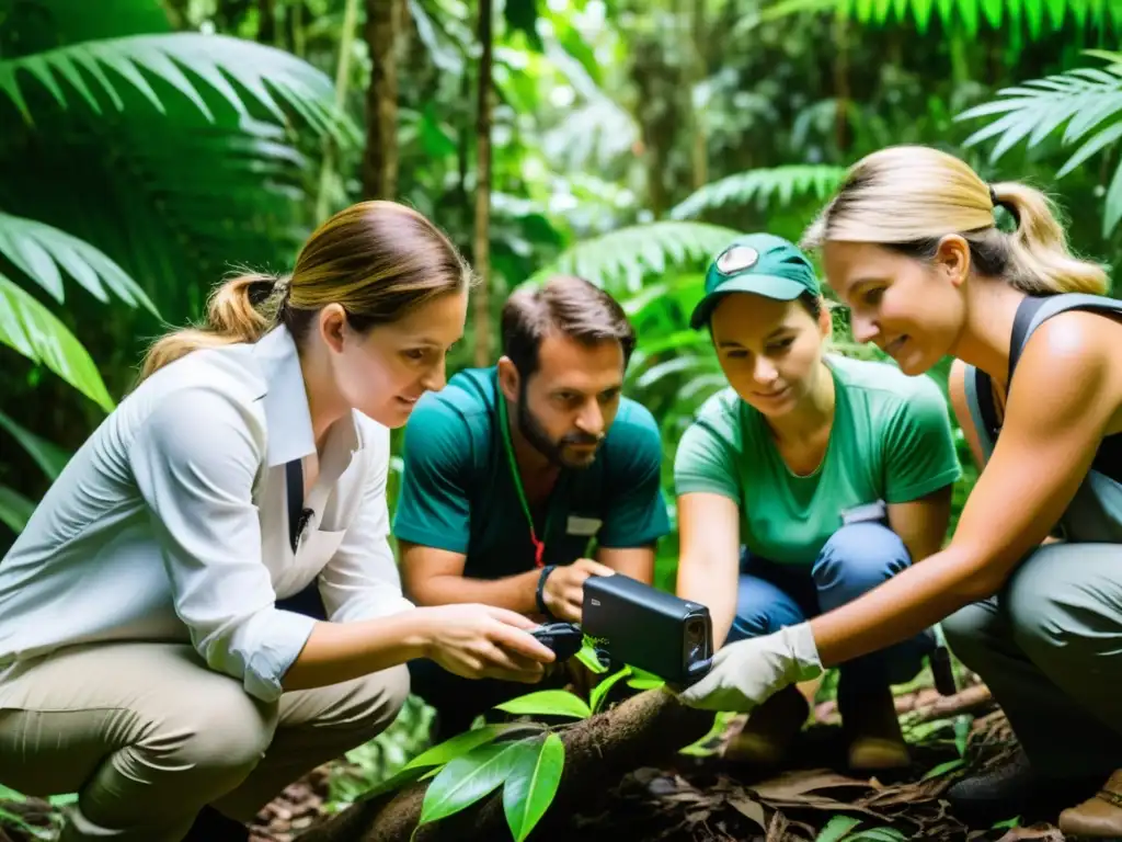 Colaboración internacional para salvar reptiles en selva tropical