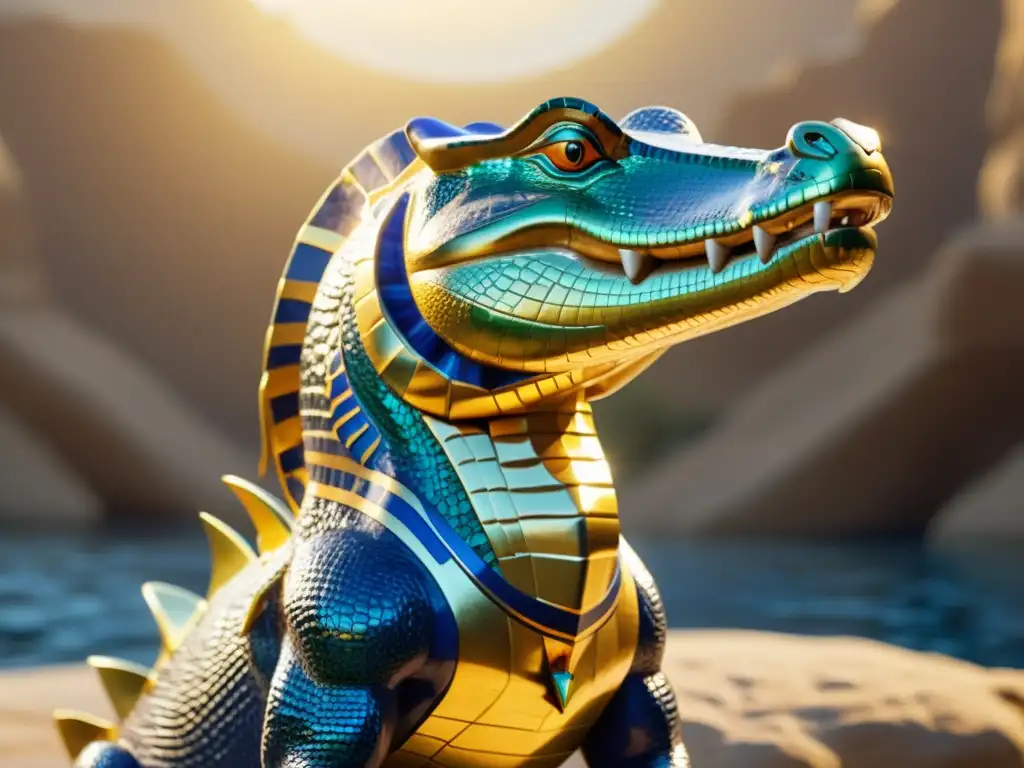 Sobek El Dios Cocodrilo Del Nilo Culto Y Significado En El Antiguo Egipto Mundo Reptil