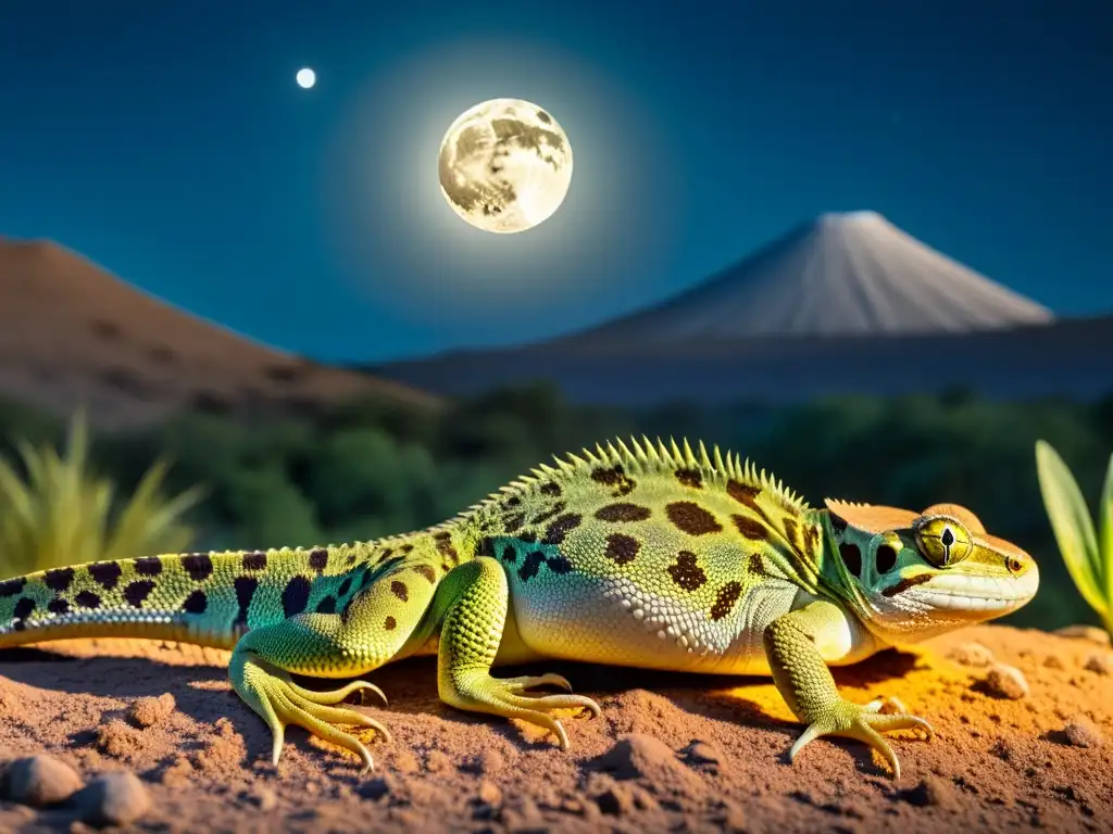 Reptiles y anfibios en hábitats naturales bajo influencia de ciclos lunares