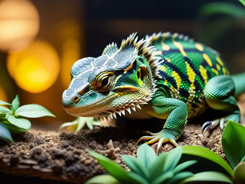 Una serpiente hembra en cautiverio preparando su nido con precisión y detalle