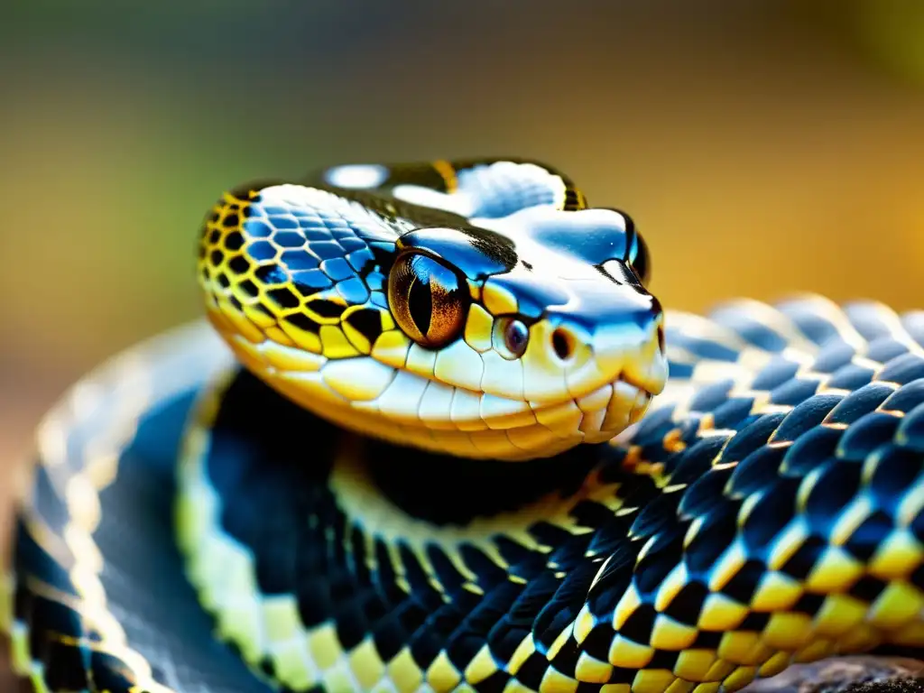 Una serpiente mudando su piel, revelando sus brillantes escamas en un proceso fascinante