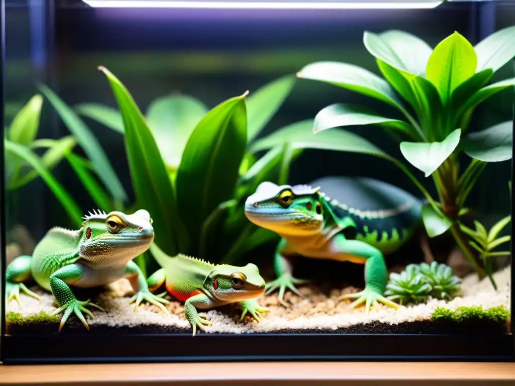 Terrario con reptiles de diferentes especies, Prevención enfermedades infecciosas terrarios múltiples