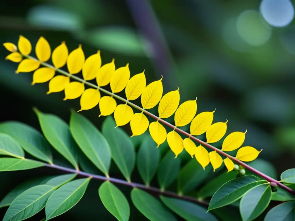 'Vibrante planta invasora amenaza la flora nativa, mostrando la urgencia de prevención de propagación especies exóticas'