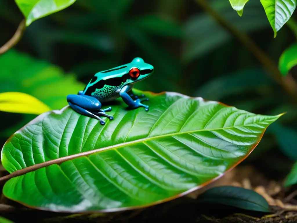 Vibrante selva tropical con reptiles y anfibios, influencia cambios climáticos, reintroducción en su hábitat natural